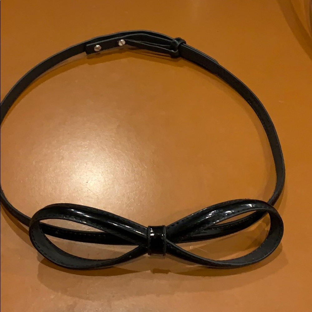 WHBM Black Patent Belt